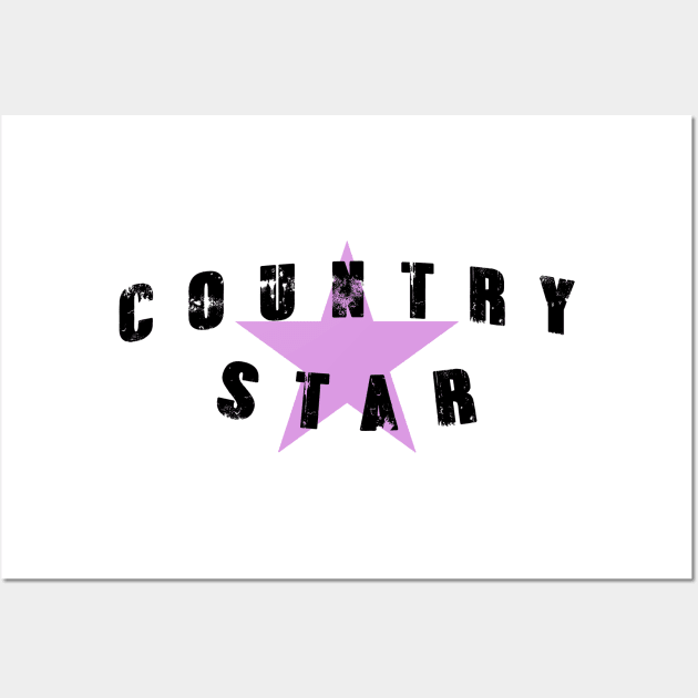 Country Star Wall Art by AllAmerican